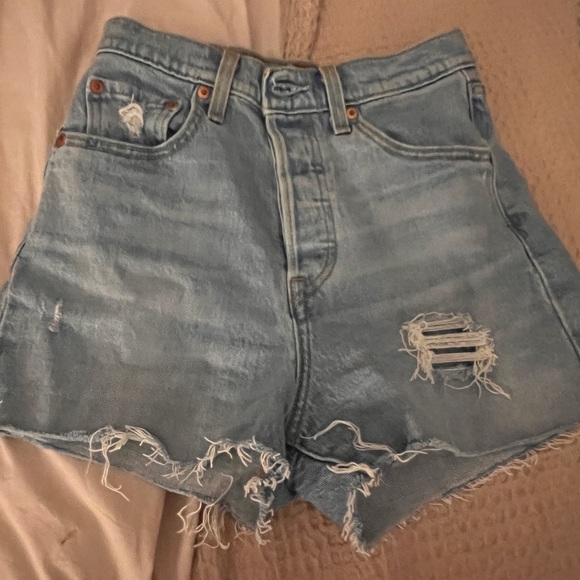 Levi rib cage shorts size 25 - Picture 2 of 4